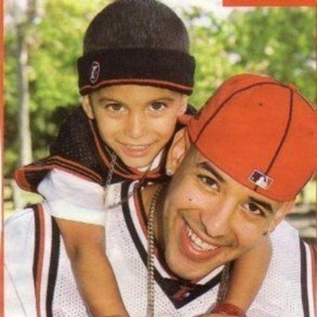 Jeremy Ayala Gonzalez with his father Daddy Yankee.